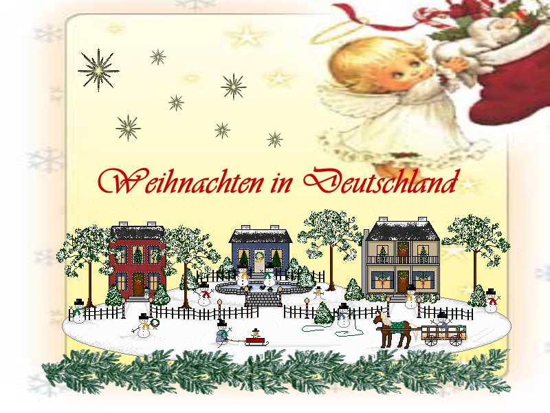 Weihnachten in Deutschland